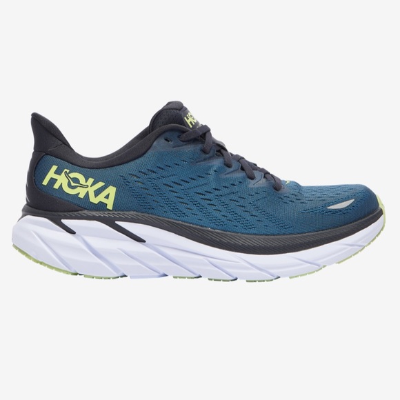 Hoka Other - Men’s Hoka OneClifton 8 Blue White Running Shoes Sneakers Size 11.5D